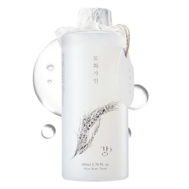 Tónico de salvado de arroz coreano para el rostro (tonifica, rejuvenece e hidrata), hidratante vegano con ácido hialurónico y extracto de salvado de a