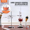 500ml Essential Oil Distillation Kit Borosilicate Glass 24 40 Joint