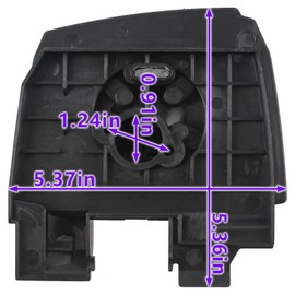 Carbhub Filter Base with Intake Baffle Fit for Stihl MS651 MS661 Replace 11441216900