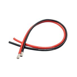 Kenhihi 10AWG Silicone Wire 20ft, Ultra Flexible 10 Gauge Stranded Wire, Tinned Copper - Battery, Automotive, Solar, Inverter (Black 10ft + Red10ft)