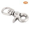 5Pcs Durable Stainless Steel Trigger Swivel Snap Hook Clasp Houseboat