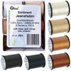 Assorted 6 Spools of 100 m Quality Sewing Thread Denim