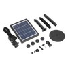 Solar Fountain Pump Multi Nozzles Efficient Small Landscape Floating Fountain