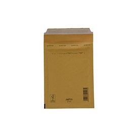 SmithPackaging Bubble Padded Envelopes, Gold, 150mm x 215mm, Pack of 5