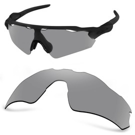AOZAN ANSI Z87.1 Replacement Lenses Compatible with Oakley Radar EV Path OO9208 Sunglasses, Gainsboro - Polarised