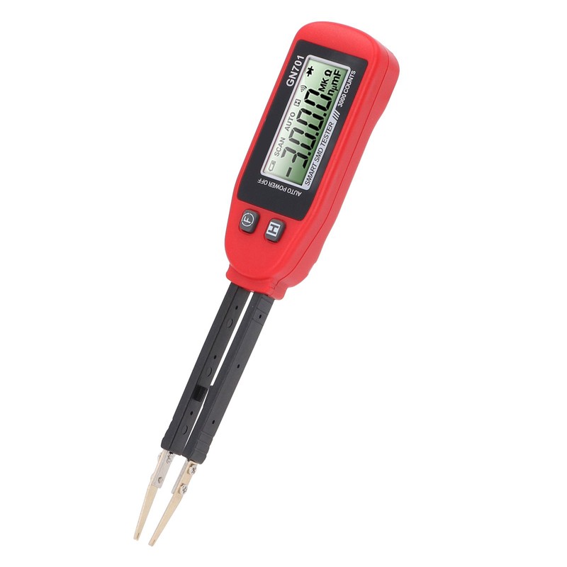 SMD Tester High Accuracy Gold Plated Tweezers Diode Resistance Capacitance