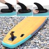 ALPIDEX Finne SUP/Surf Universal 9 Inch Surfboard Fins Replacement Accessories