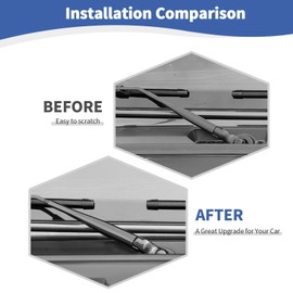 RT-TCZ for Jeep JL Windshield Wipers Arm Cover Trim Cowls for Jeep Wrangler JL Gladiator JT 2018 up Black ABS Carbon Fiber Exterior Accessories 2pcs