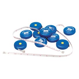 EAI Education Retractable Tape Measure - 60in/150cm - Set of 10