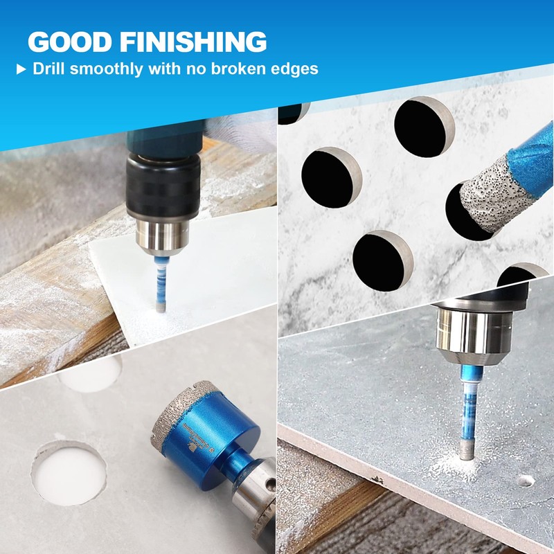 Diamond Core Drill Bit Set - BRSCHNITT Diamond Hole Saw