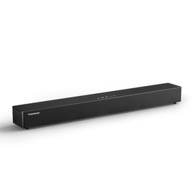 THOMSON Bluetooth Sound Bars for Smart TV, Bluetooth 5.3 Soundbar TV Speakers Home Theater Surround Soundbar for TV/PC/Gaming/Projectors, ARC/Optical/AUX/USB Connections with Remote(Black)