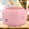 Lovely Pig Mini Wireless Bluetooth 5.0 Speaker Built in Mic