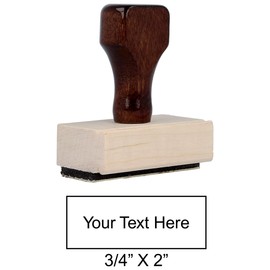 ExcelMark Traditional Custom Rubber Stamp (Small)