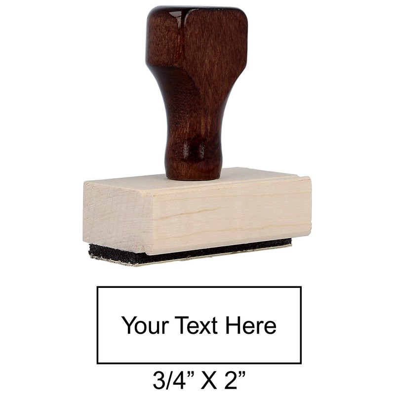 ExcelMark Traditional Custom Rubber Stamp (Small)