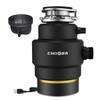 CHOOBA Garbage Disposal 3/4 HP, Food Waste Disposal Continuous Feed,