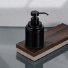 Stainless Steel Soap Dispenser Manual Liquid Pump Hand Press Bottle