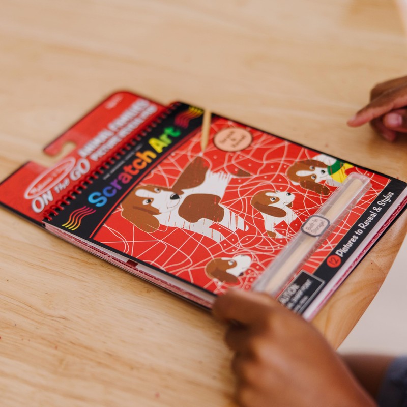 Melissa & Doug On the Go -Bloc de Actividades Scratch