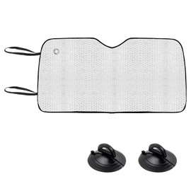 UV-Schutz Auto Sonnenblende Sonnenschutz Auto Frontscheibe, Faltbar Sonnenschirm Auto Frontscheibe Innen Geeignet für die Meisten Fahrzeuge