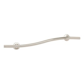 Seachrome 48 inch Bathroom Wave Grab Bar Satin Finish