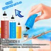 Set of 16 60ml Plastic Bottled Lopper Bottles Translucent Graduated