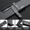 Preciva Engineer's Square Set, 2 Pieces, 90° Try Square, Carpenter's