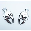 2Pcs Right Left Side Custom Gladiator Emblems 3D Badges Replacement