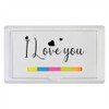 'I Love You with Hearts' Sticky Note Ruler Pad (ST00030458)