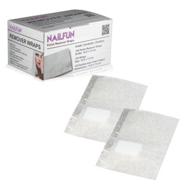 100 Polish Remover Wraps Pads - Tool for Easy Removal of UV Polish or Nail Polish