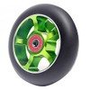 jingfei 2Pcs 100mm Scooter Replacement Wheels with Bearings Aluminum Wear-