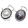 Pyhodi Stainless Steel 1.5in 3 Clamp Corny Keg Lid, Carbonation
