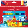 Faber-Castell Jumbo Markers, Pack of 24, Multi-Colour, Super Washable (154324)
