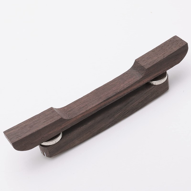 Unxuey Height Adjustable Rosewood Guitar Bridge 6 String Archtop Jazz