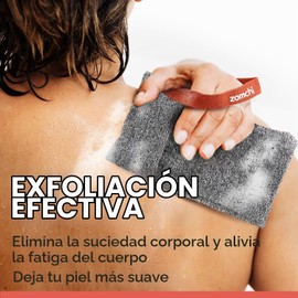 ZOMCHI Bolsa Exfoliante para Jabón y Esponja Corporal de Nailon