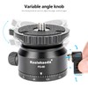Koolehaoda Tripod Leveling Base Camera Leveler, 15° Tilt, 3/8" Screw,