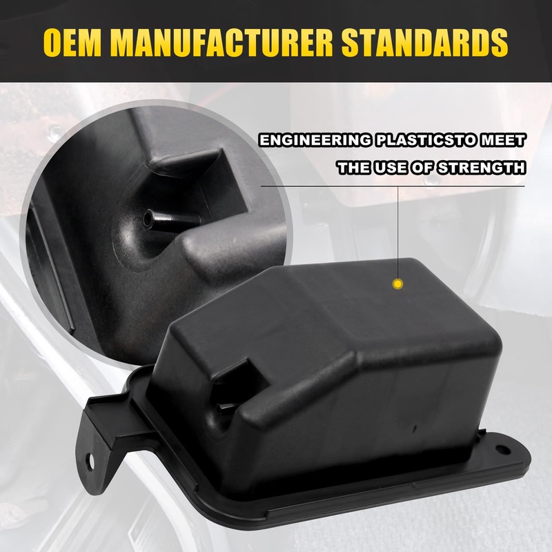 Sporacingrts A/C Vacuum Reservoir & Bracket Compatible with 2000-2014 Ford