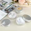 Pack of 15 Aluminium Empty Containers, 60 ml Round Travel