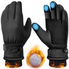 Sukeen Winter Warm Gloves for Men Women,Windproof Ski Gloves Anti-slip