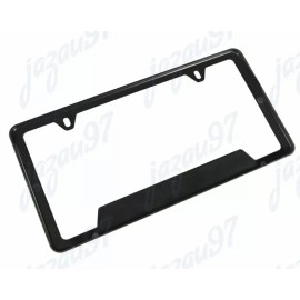 Unbranded For New LINCOLN Carbon Fiber Look License Plate Frame ABS X1