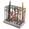 Setocraft Motif. DINOSAUR Cage Stationery Stand (Velociraptor) SR-4803