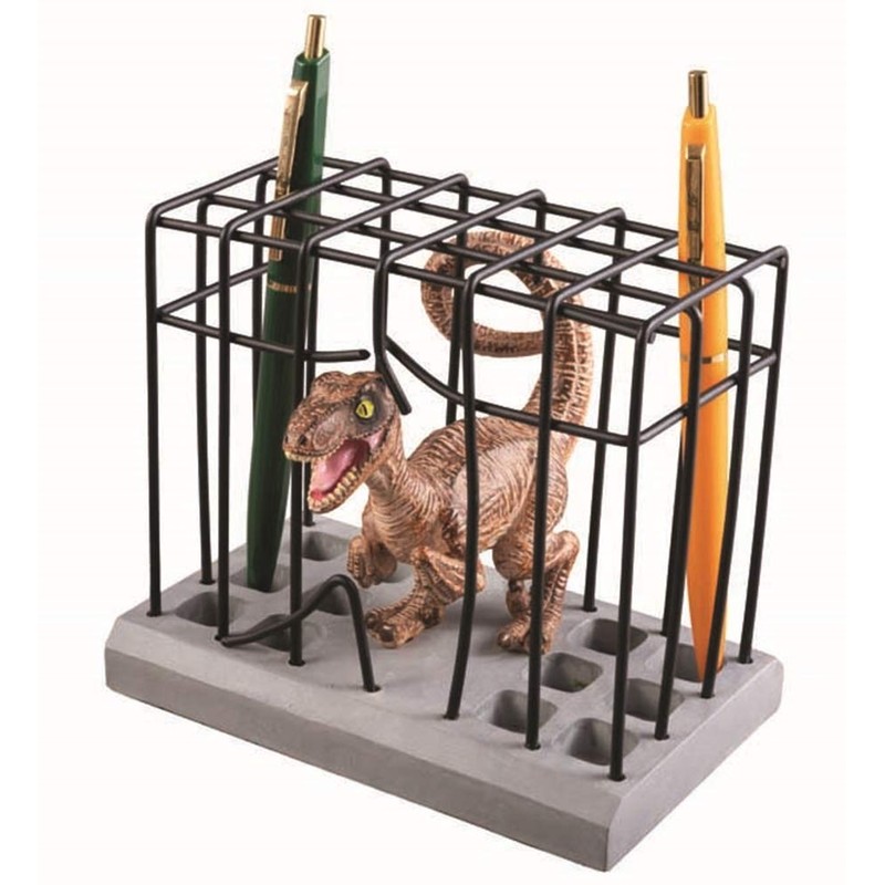 Setocraft Motif. DINOSAUR Cage Stationery Stand (Velociraptor) SR-4803