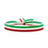 BDM Italian and Basque Country Flag Euskadi Fabric Bracelet for