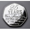 The Commemorative Coin Company On Our 25th SILVER WEDDING ANNIVERSARY