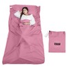 Queta Sleeping Bag Travel Sleeping Bag with Carry Bag Ideal