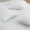 LUXURY 100% COTTON ANTIBACTERIAL WATERPROOF ZIPPER PAIR PILLOW PROTECTORS (Square