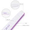 Pack of 24 Professional Nail Files, 100/180 Grit Nail Files