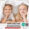 DarBene Fitted Sheet 90 x 200 cm Premium, 100% Premium