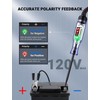 JASTIND 5-120V Digital Automotive Test Light with LED Voltage Display,