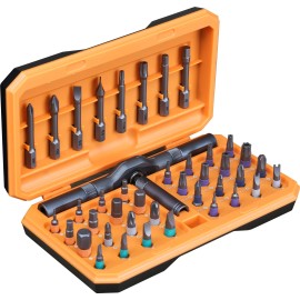 ANVANNA 42 in 1 Ratchet Screwdriver Set Ergonomic Design Compact Repair Kit