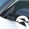 Ynei Matte Back Rear Side view Mirror Panel Anti-wind Buffeting