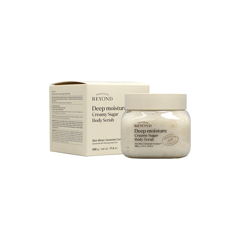 Beyond 비욘드 딥 모이스처 크리미 슈가 바디 스크럽 500g Beyond